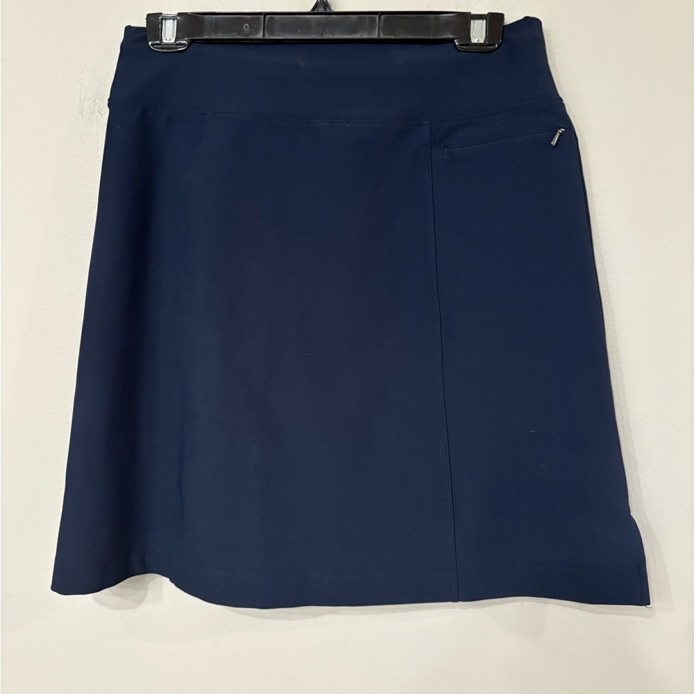 Lucy Size Small Women's Navy A-Line Skirt Preloved Dress n Excellent Condition